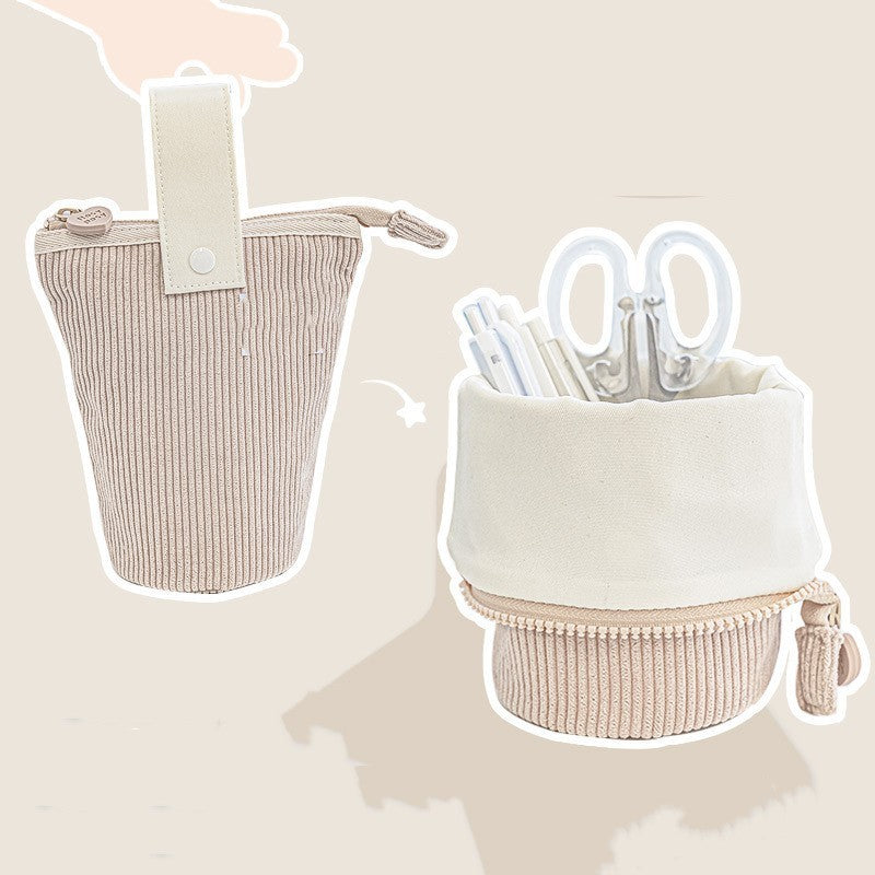 Large Capacity Collapsible Storage Pen Holder