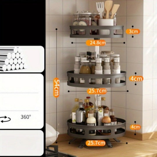 Household Kitchen Shelf Spice Rack